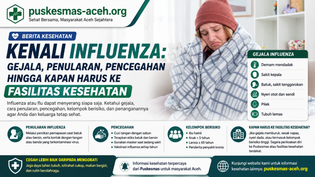 Gejala dan Pencegahan Influenza – puskesmas-aceh.org